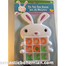 White Bunny Tic Tac Toe Game B06XJZNT8L